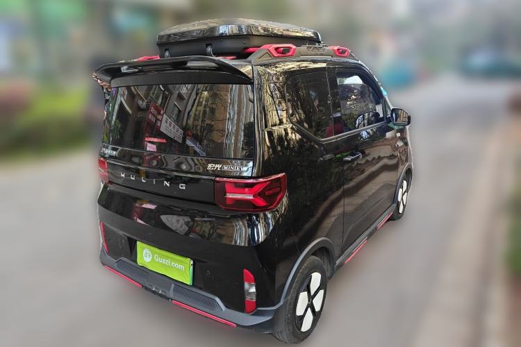 Used Wuling Hongguang MINIEV 2022 GAMEBOY 300km Enthusiast Model with Lithium Iron Phosphate Rear Right 45 Deg