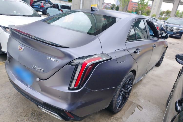 Used Cadillac CT4 2021 28T Fashion Edition Rear Right 45 Deg