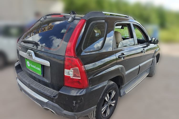 Used Kia Sportage 2012 2.0L Automatic Two-Wheel Drive GL Trim Rear Right 45 Deg