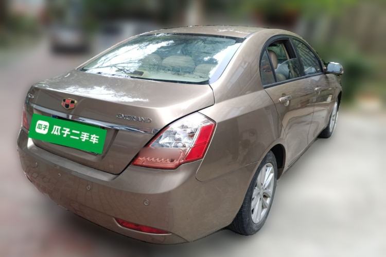 Used Geely Auto Classic Emgrand 2013 Sedan 1.5L Manual Elite Model Rear Right 45 Deg