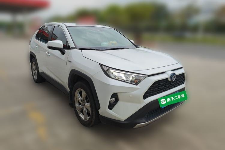 Used Toyota RAV4 2022 Dual-Engine 2.5L E-CVT Two-Wheel Drive Elite Edition Front Right 45 Deg