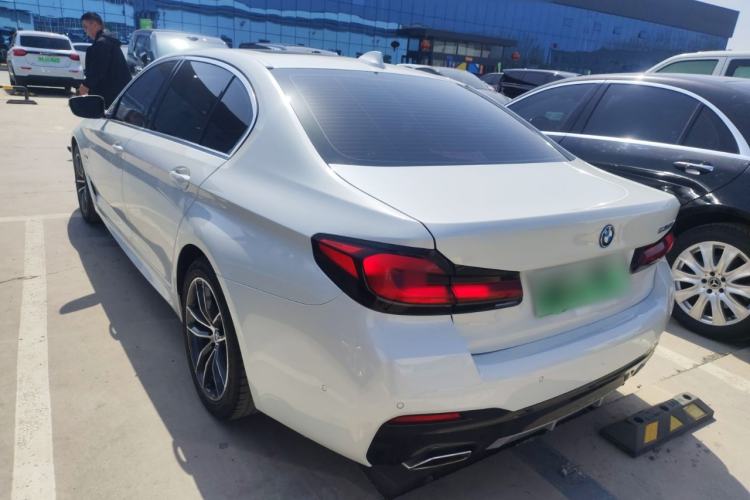 Used BMW 5 Series New Energy 2022 Restyled 535Le Pioneer Edition M Sport Package Rear Left 45 Deg