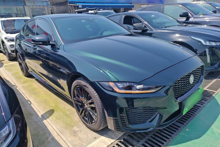 Used Jaguar XEL 2024 2.0T 250 PS R-DYNAMIC S Ebony Black Sport Edition Front Right 45 Deg