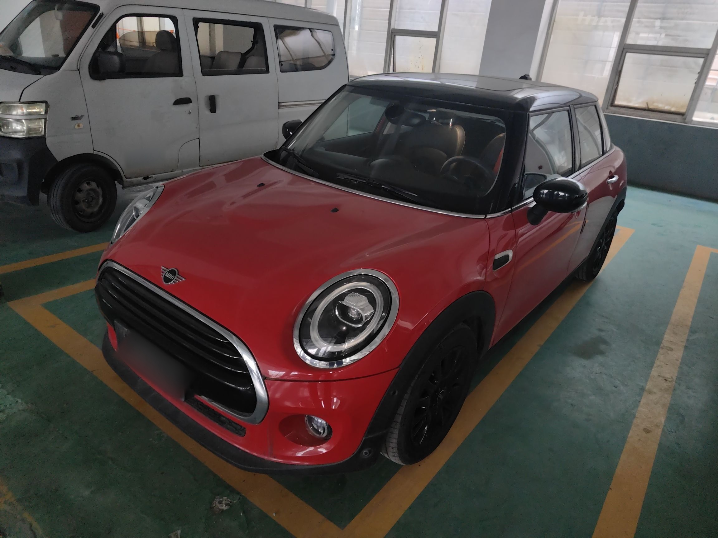 Parte inferior delantera