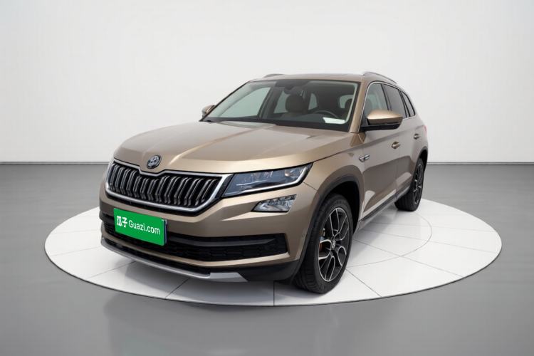 Used Skoda Kodiaq 2019 Facelifted TSI380 7-Seater All-Wheel-Drive Luxury Enjoyment Edition China VI Standard