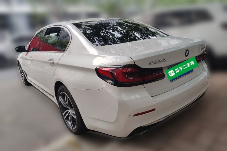 Used BMW 5 Series 2022 Updated 530Li Leading Edition Luxury Package Rear Left 45 Deg