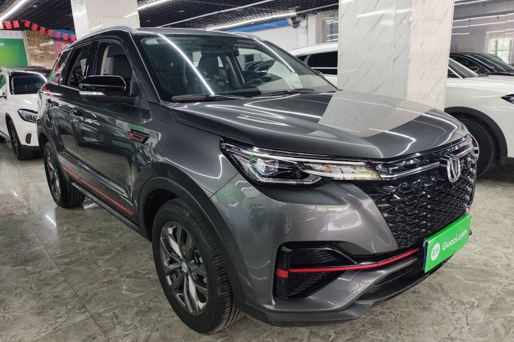 Used CHANGAN CS55PLUS 2021 Blue Whale Edition 1.5T DCT Luxury Model Front Right 45 Deg