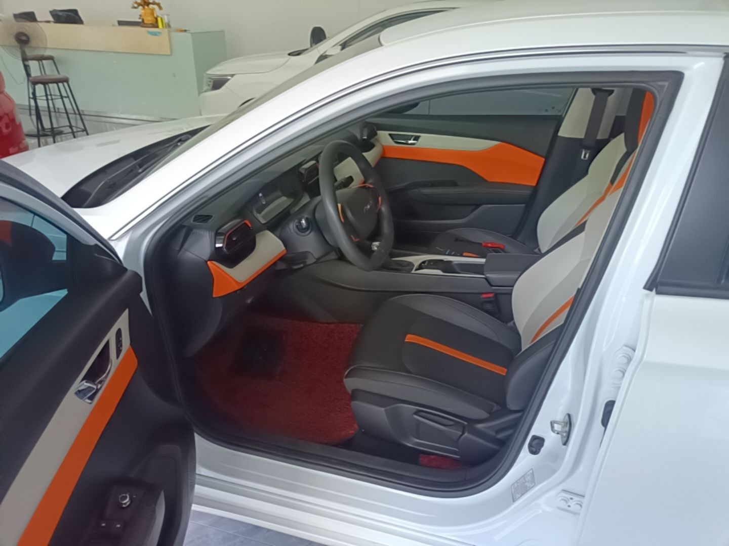 Avant de la voiture