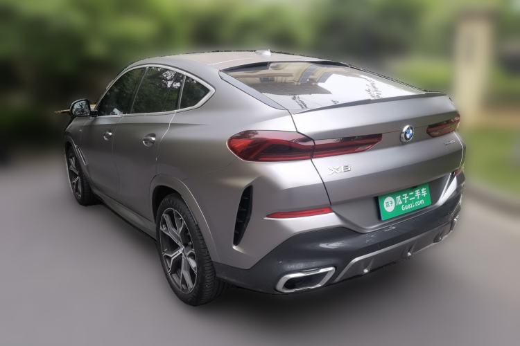 Used BMW X6 2021 Restyled xDrive40i Luxury Version M Sport Package Rear Left 45 Deg