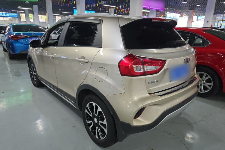 Used Geely Auto Vision X3 2017 1.5L Automatic Elite Model Rear Left 45 Deg