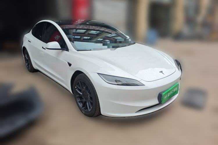 Used Tesla Model 3 2025 Model Revised Long-Range All-Wheel-Drive Version Front Right 45 Deg