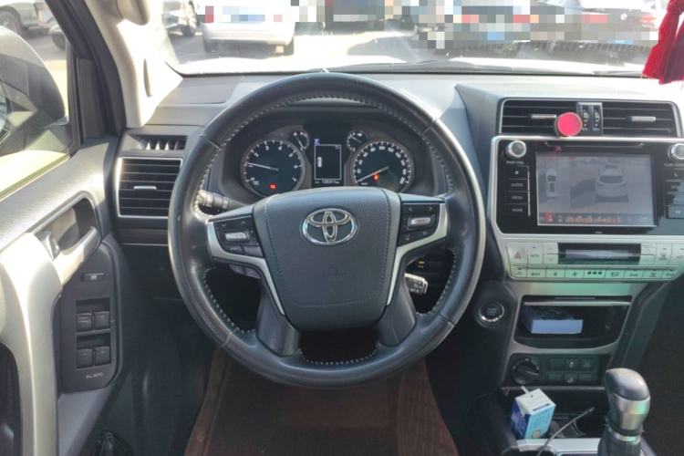 Used Toyota Prado 2018 3.5L Automatic TX-L with Rear-Mounted Spare Tire Steering Wheel