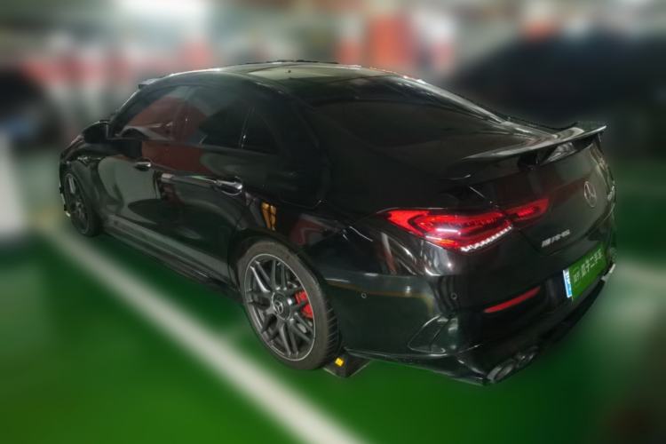 Used Mercedes-Benz CLA AMG 2022 AMG CLA 45 S 4MATIC+ 55th Anniversary Edition Rear Left 45 Deg