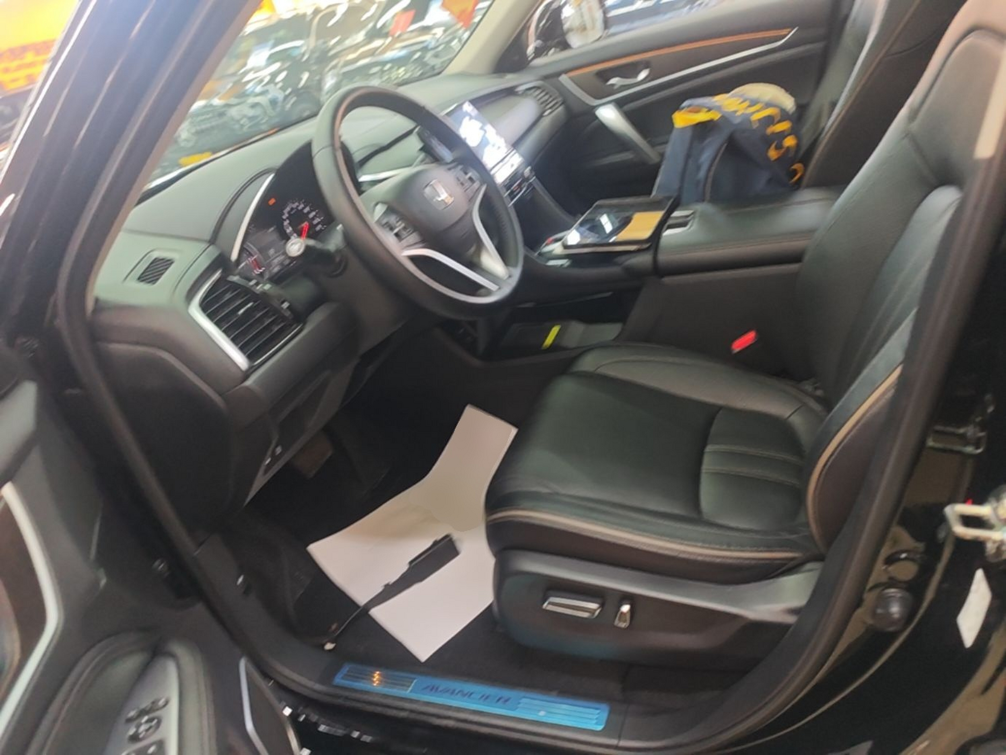 Avant de la voiture