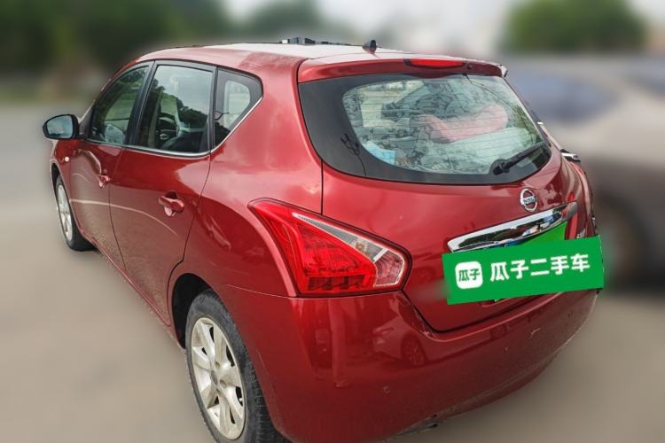 Used Nissan Tiida 2014 1.6L CVT Comfort Model Rear Left 45 Deg