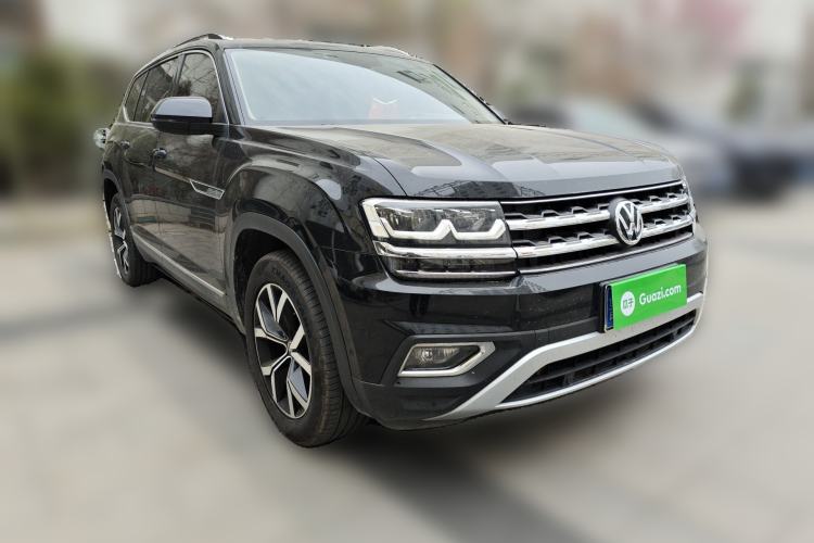 Used Volkswagen Teramont 2020 Revised Version 330TSI Two-Wheel Drive Luxury Edition Front Right 45 Deg