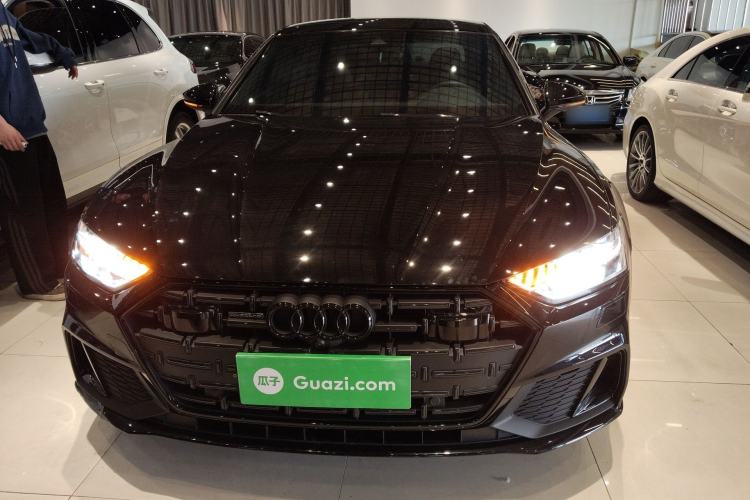 Used Audi A7L 2023 45 TFSI quattro S-line Black Warrior Edition Front