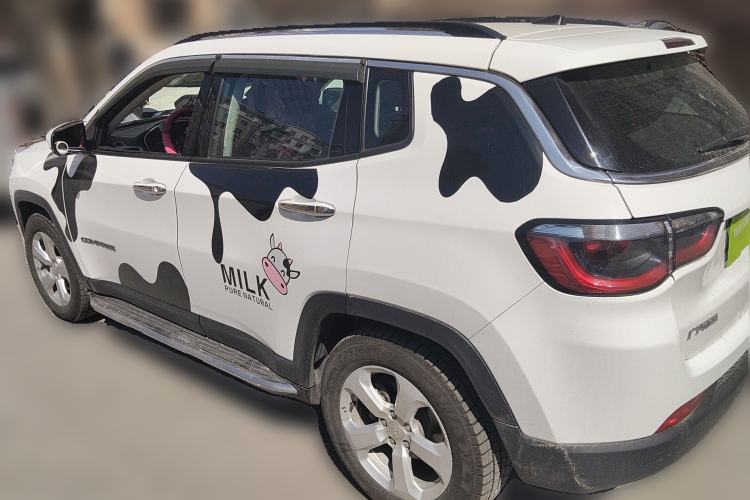 Used Jeep Compass 2019 220T Automatic Enjoyment Version Rear Left 45 Deg