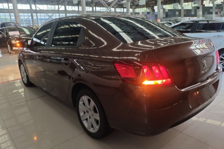 Used Peugeot 301 2017 1.6L Automatic Luxury Edition Rear Left 45 Deg