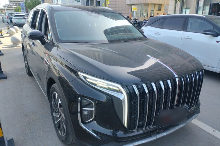 Used Hongqi HS7 PHEV 2024 2.0T PHEV Four-Wheel Drive Flagship Edition 6 Seats Front Right 45 Deg