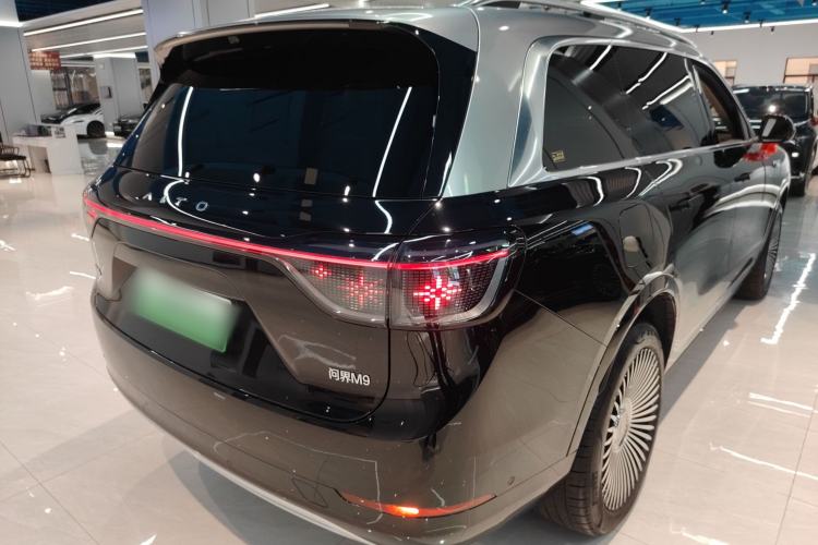 Used Hima AITO M9 2024 Range-Extended Ultra Version 52 kWh 5-Seater Model Rear Right 45 Deg