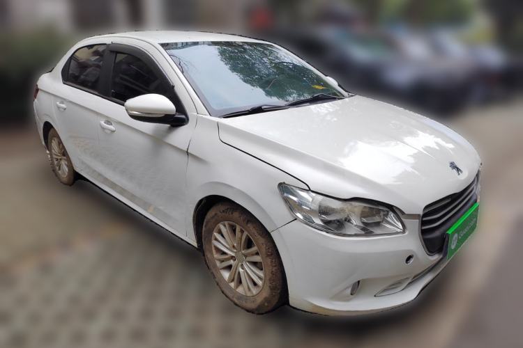 Used Peugeot 301 2014 1.6L Manual Comfort Edition CNG Front Right 45 Deg