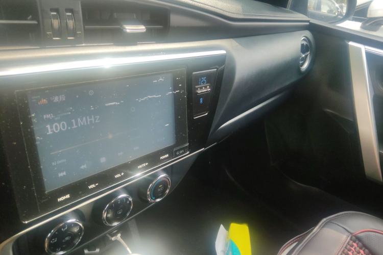 Used Toyota Levin 2017 Revised 185T CVT Elite Edition China V Standard Audio And AC Panel