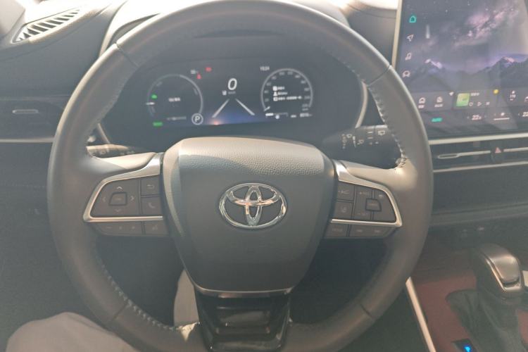 Used Toyota Highlander 2026 Model 2.5L Intelligent Electric Hybrid Dual-Engine Two-Wheel-Drive Elite Edition 5-seater Steering Wheel