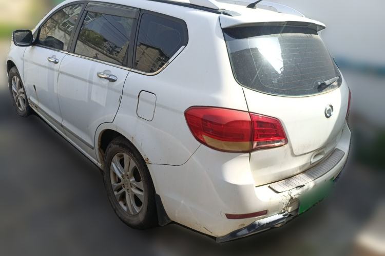 Used Haval H6 2011 2.0L Manual Two-Wheel Drive Urban Version Rear Left 45 Deg