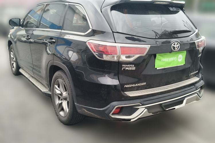 Used Toyota Highlander 2017 2.0T Four-Wheel Drive Luxury Edition 7 Seats Rear Left 45 Deg