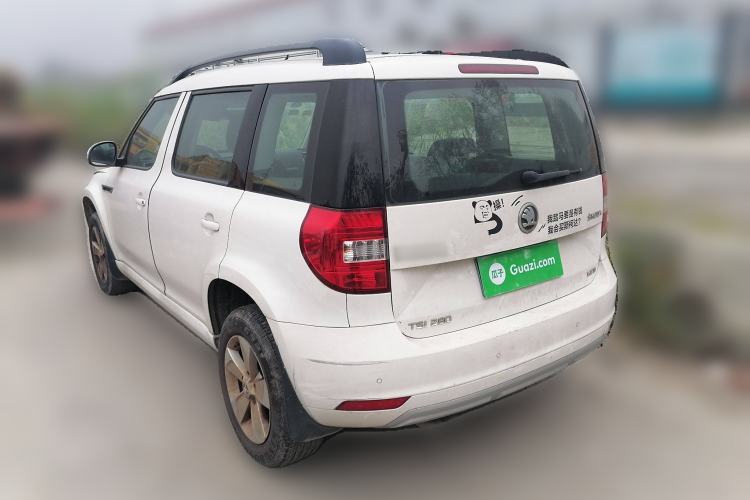 Used Skoda Yeti 2016 1.4TSI Manual Entry-Level Model Rear Left 45 Deg