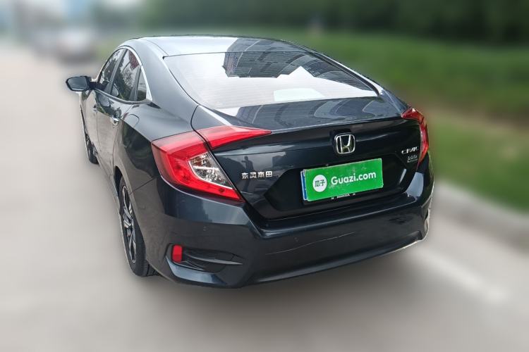 Used Honda Civic 2016 220TURBO CVT Prestige Edition Rear Left 45 Deg