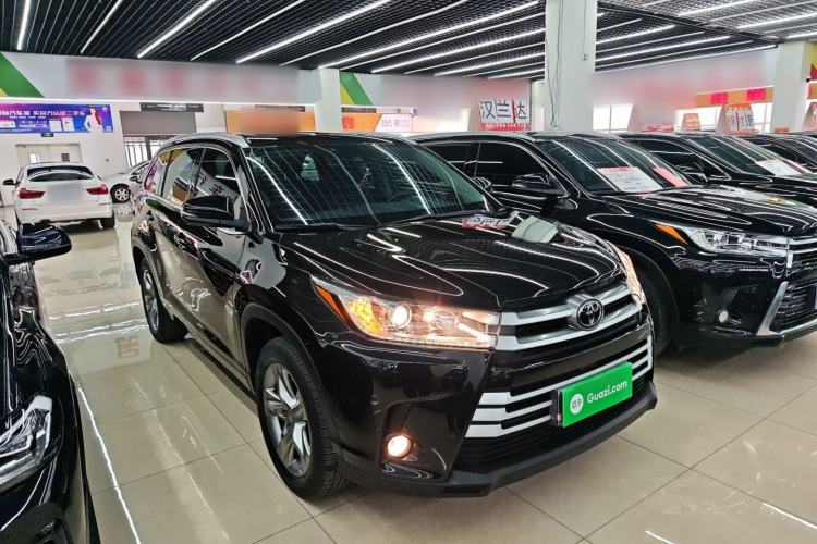 Used Toyota Highlander 2018 2.0T Four-Wheel Drive Luxury Version 7 Seats China VI Standard
