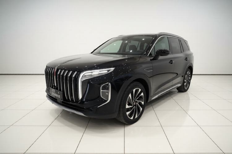 Used Hongqi HS7 PHEV 2024 2.0T PHEV Four-Wheel Drive Flagship Edition 6 Seats Front Left 45 Deg