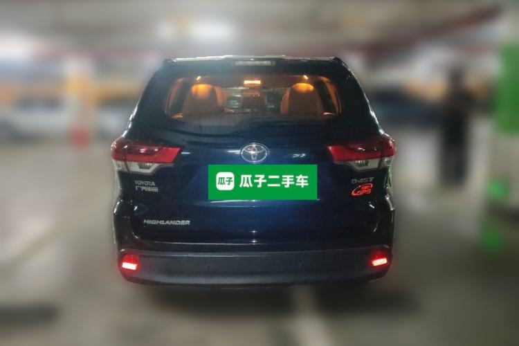 Used Toyota Highlander 2018 2.0T Two-Wheel Drive Elite Edition 5 Seats Emission Standard China V Rear