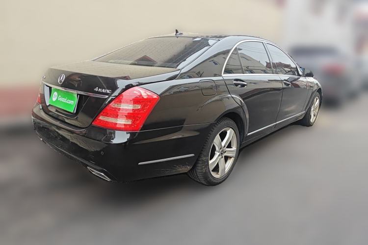 Used Mercedes-Benz S-Class 2010 S 350 L 4MATIC Rear Right 45 Deg