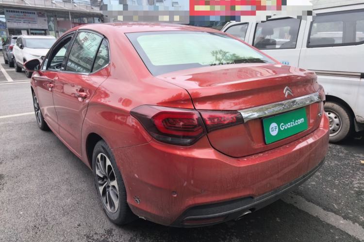 Used Citroen C4L 2016 1.2T Automatic Elite Model Rear Left 45 Deg