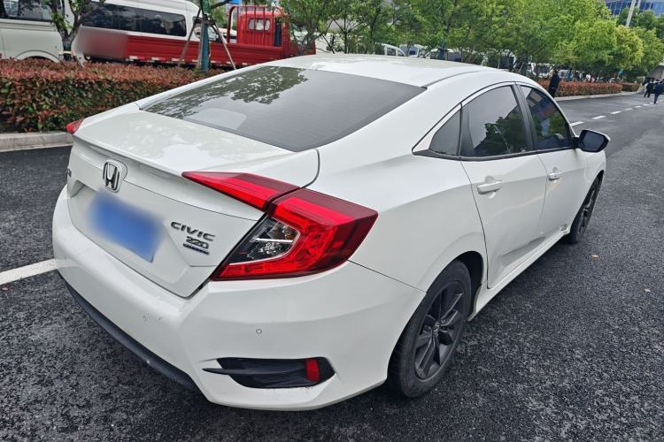 Used Honda Civic 2019 220TURBO CVT Dynamic Edition China VI Rear Right 45 Deg