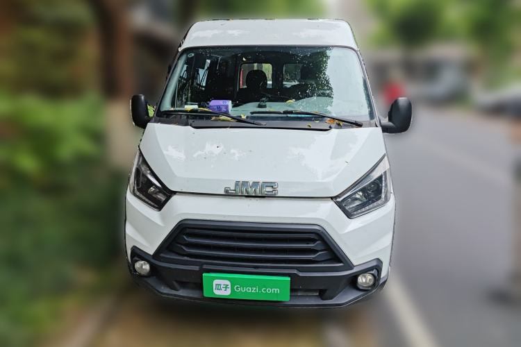 Used JMC Transit 2019 2.8T Commercial Version Short Wheelbase Mid-Roof 6-Seater China VI JX493 Front