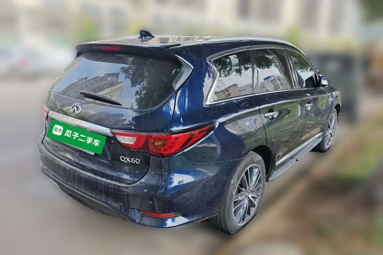 Used Infiniti QX60 2018 2.5 S/C Hybrid Two-Wheel-Drive Excellence Edition China VI Standard Rear Right 45 Deg
