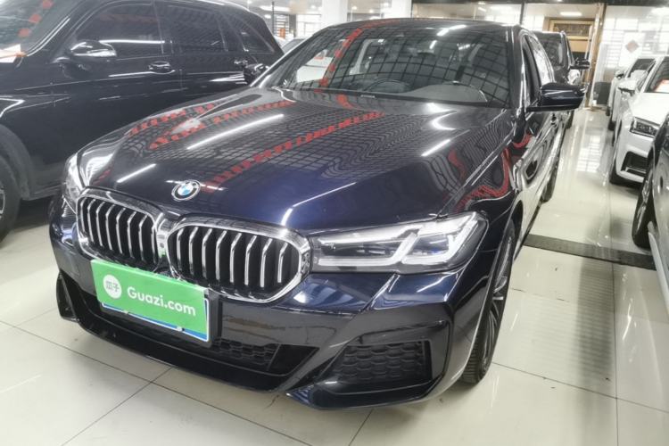 Used BMW 5 Series 2021 530Li Leading Model M Sport Package Guazi used car, China used car export, Used car for sale, Used cars, Cheapest cars for sale