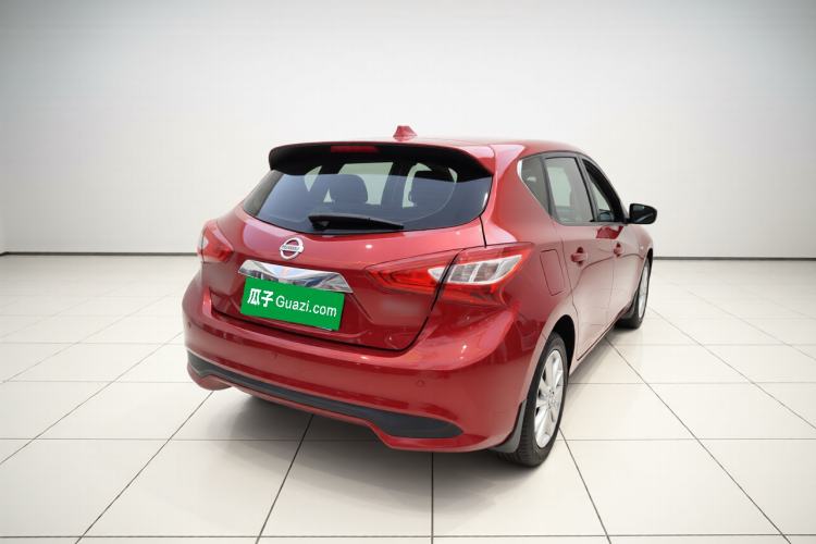 Used Nissan Tiida 2021 1.6L CVT Cool Edition Rear Right 45 Deg