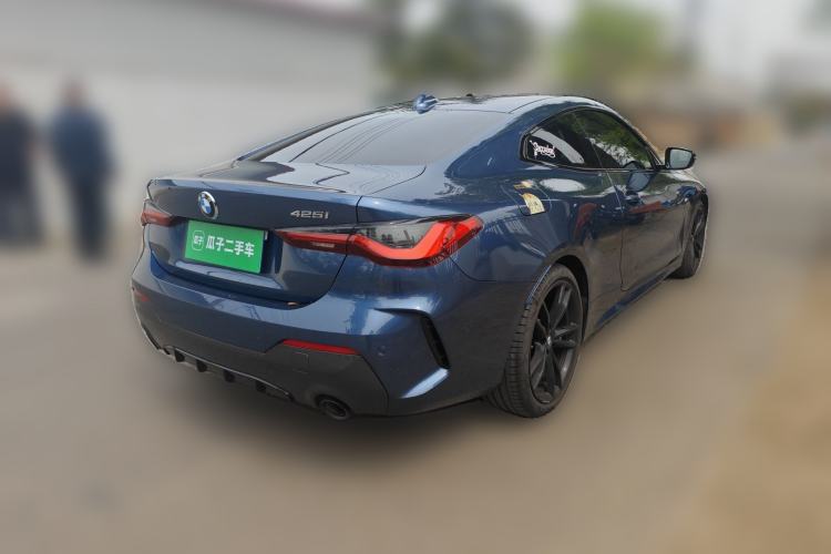 Used BMW 4 Series 2021 425i M Sport Night Edition Rear Right 45 Deg