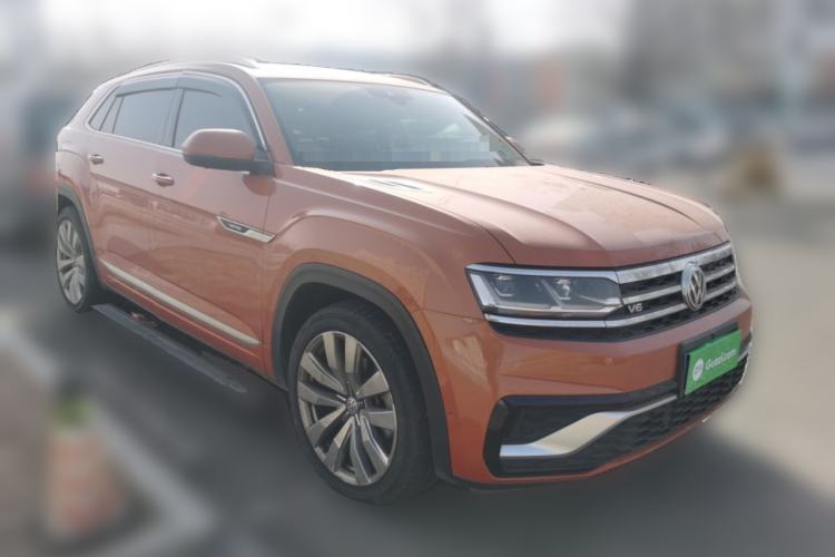 Used Volkswagen Teramont X 2019 530 V6 Four-Wheel Drive Prestige Flagship Edition Front Right 45 Deg