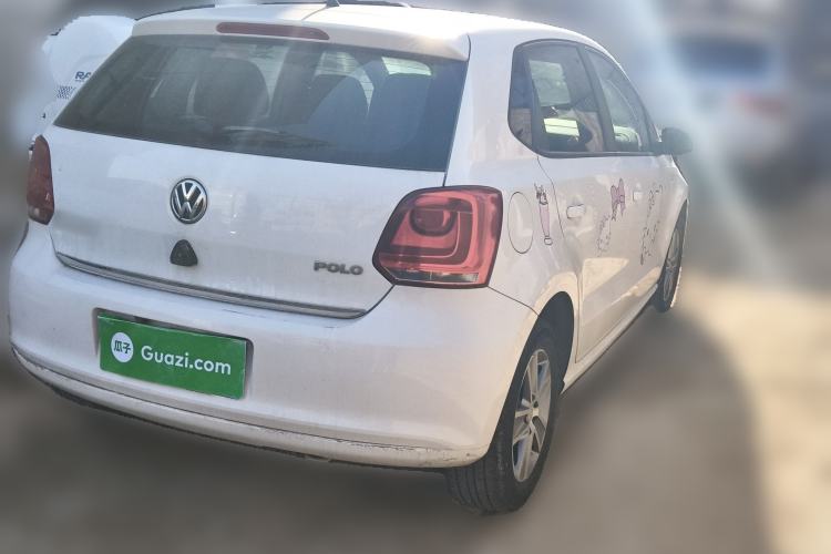 Used Volkswagen Polo 2011 1.4L Manual ZhiShang Edition Rear Right 45 Deg