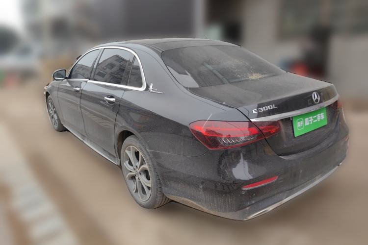 Used Mercedes-Benz E-Class 2023 E 300 L Sporty and Stylish Model Rear Left 45 Deg