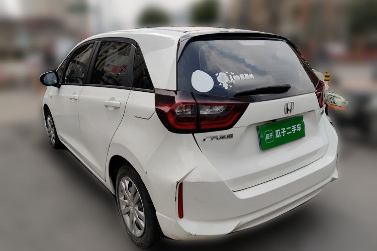 Used Honda Fit 2021 1.5L CVT Trend Edition Rear Left 45 Deg