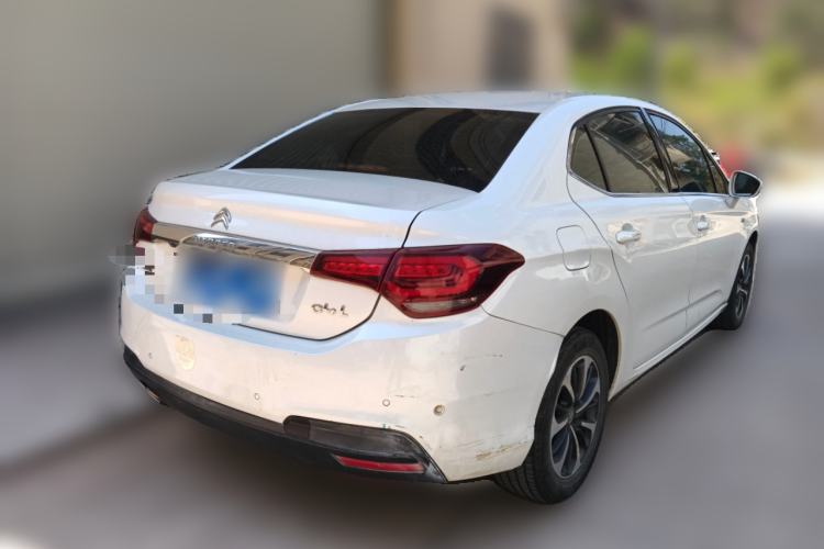 Used Citroen C4L 2016 1.2T Automatic Elite Model Rear Right 45 Deg