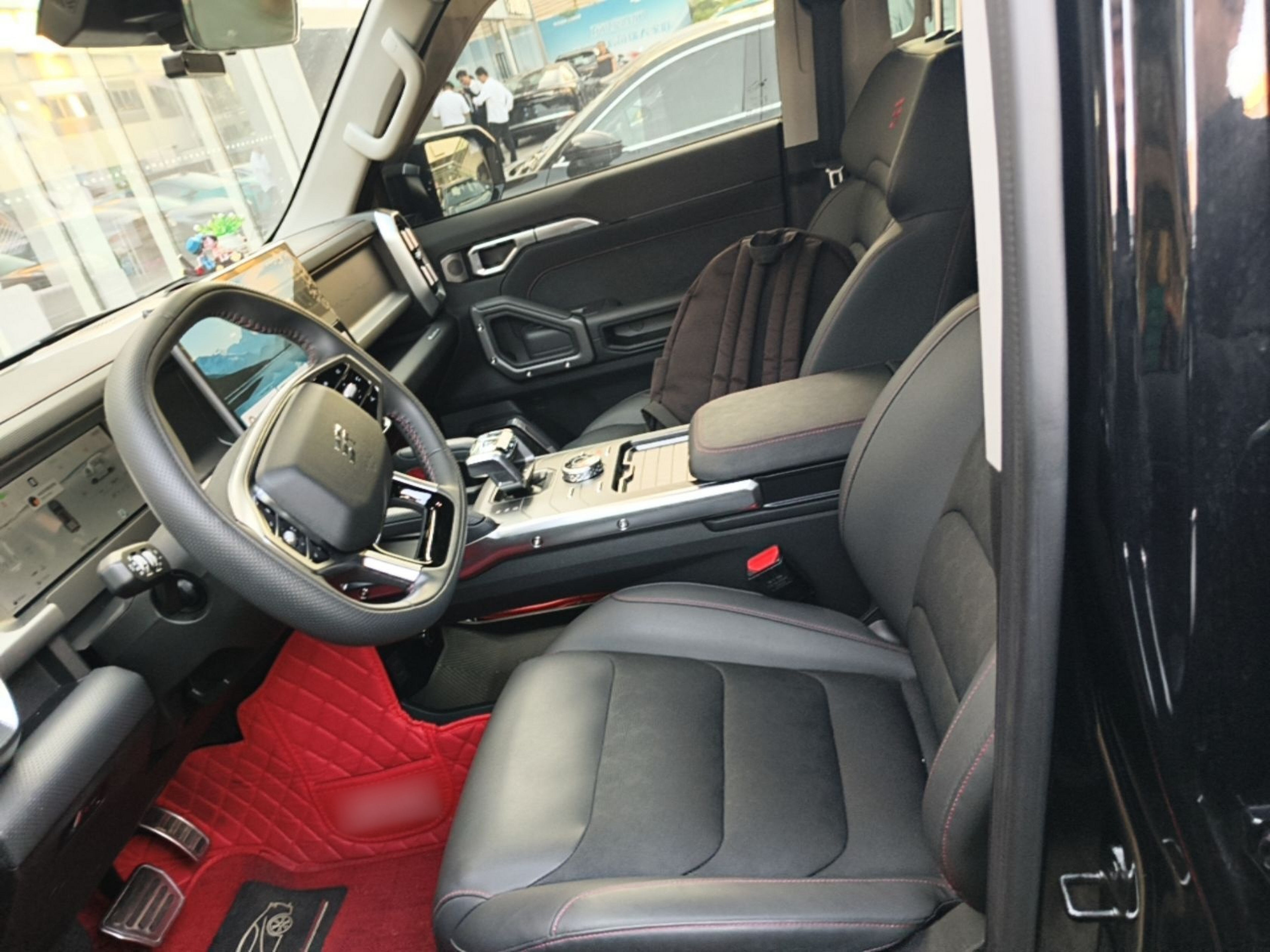 Avant de la voiture