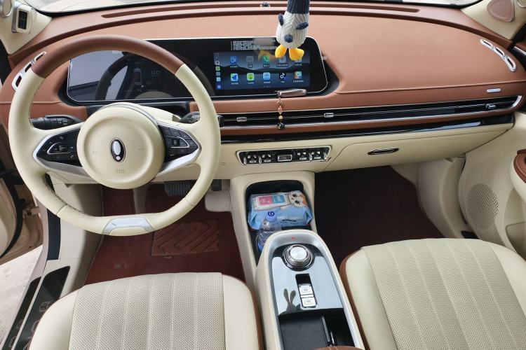 Used ORA Good Cat 2022 Morandi Edition 400km Standard Range Premium Version Lithium Iron Phosphate Center Console